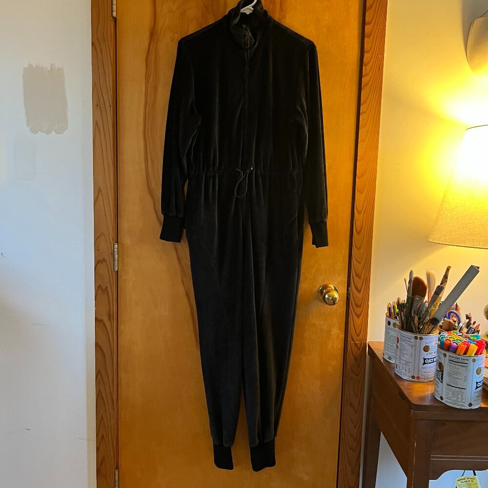 Sweaty Betty velvet jumpsuit